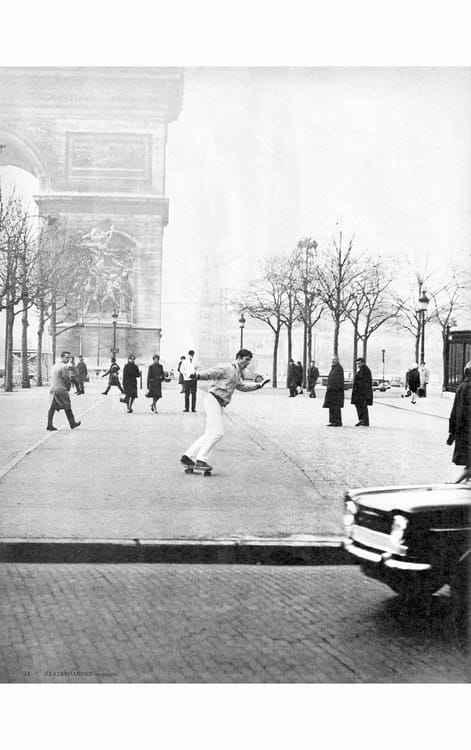 Arnaud De Rosnay - Sur un skate