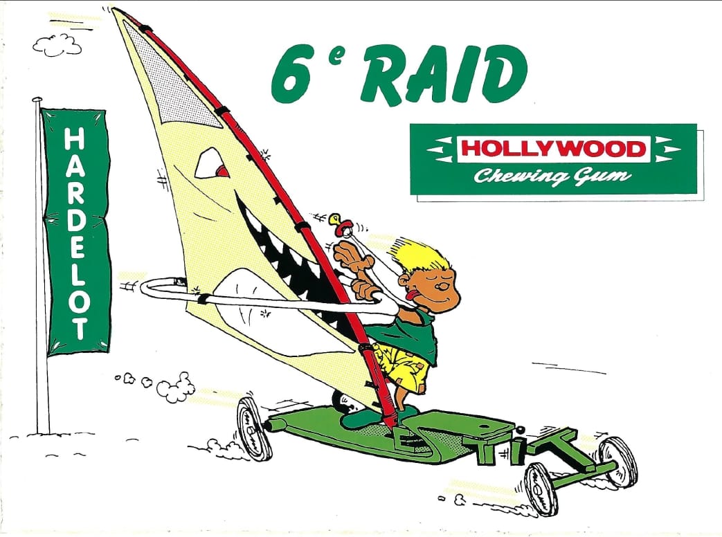 6e Raid Hardelot Hollywood Chewing Gum