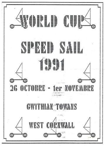 Word Cup 91 - Affichette