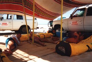 Raid 1994 - Bivouac de la Baie Saint Jean