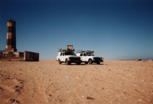 Mauritanie - Raid 1994 - Cap Blanc - Levée du Bivouac