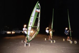 Mauritanie - Raid 1994 - Arrivée dans la nuit au Cap Tafarit