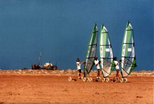 Raid 1994 - Côte mauritanienne - Bateau ensablée