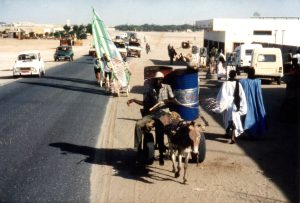 Raid 1994 - Vers le centre ville de Nouakchott