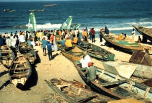 Raid 1994 - Village des pêcheurs - Banlieue de Nouakchott