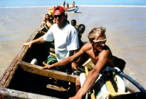 Raid 1994 - Traversée du fleuve Sénégal
