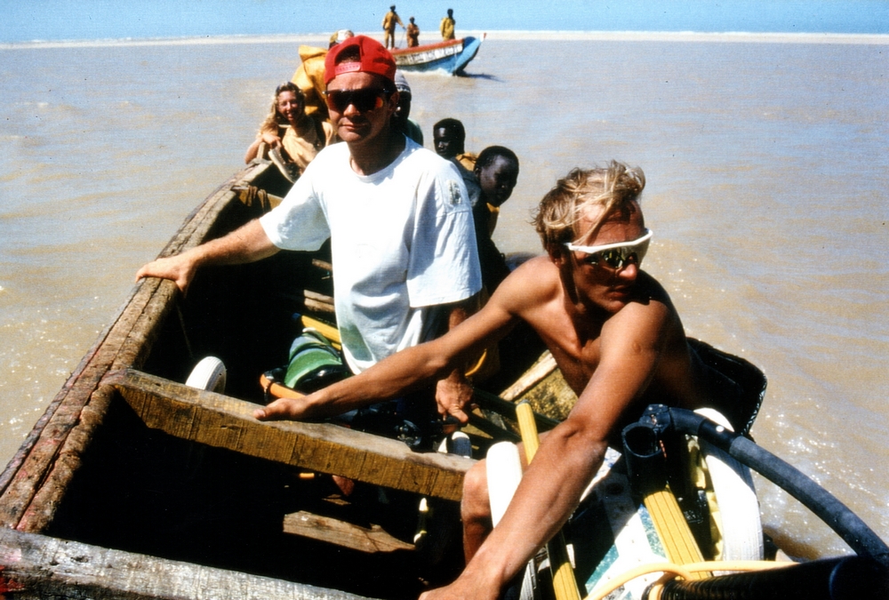 Raid 1994 - Traversée du fleuve Sénégal