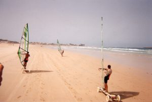 Raid 1994 - Dernier kilomètre de la plage de Yoff