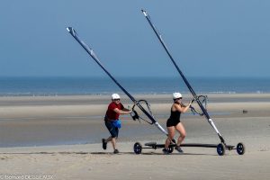 Speed-Sail tandem avec la famille Lamonnier sur le Raid Hardelot